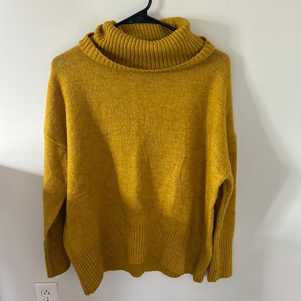 Cozy, Oversized William Rast Fall Turtleneck Sweater Size Small